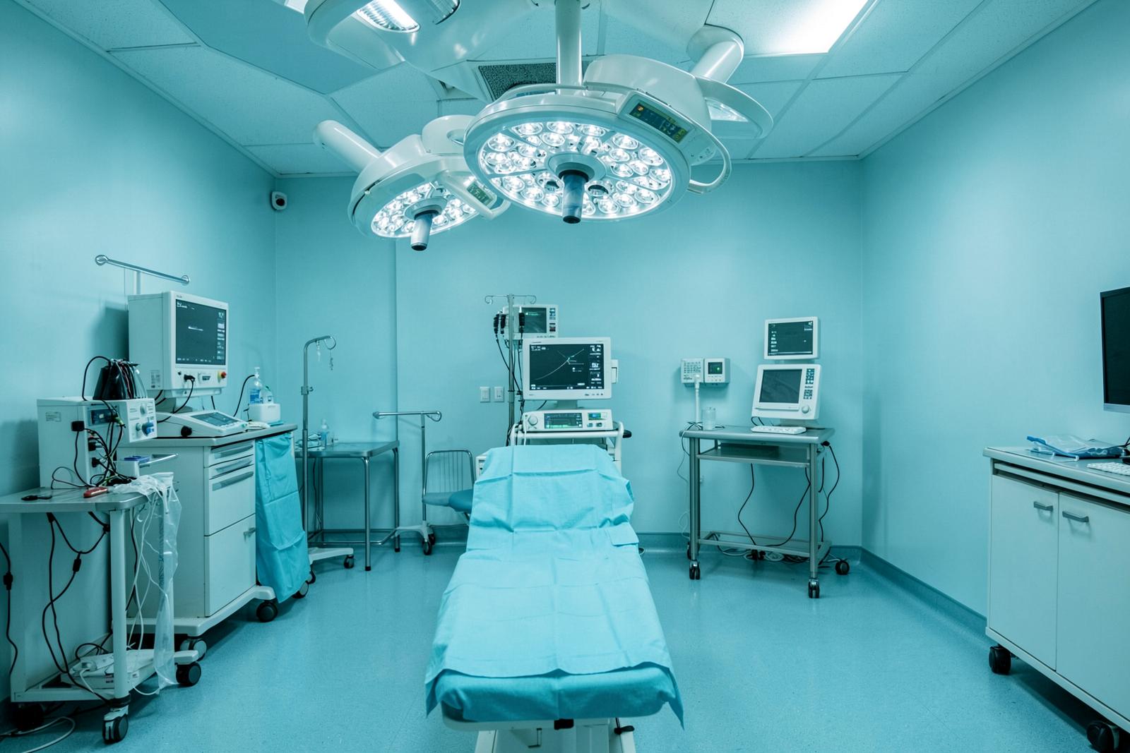 Modular operation theatre — Nirmal Hospitals, Surat