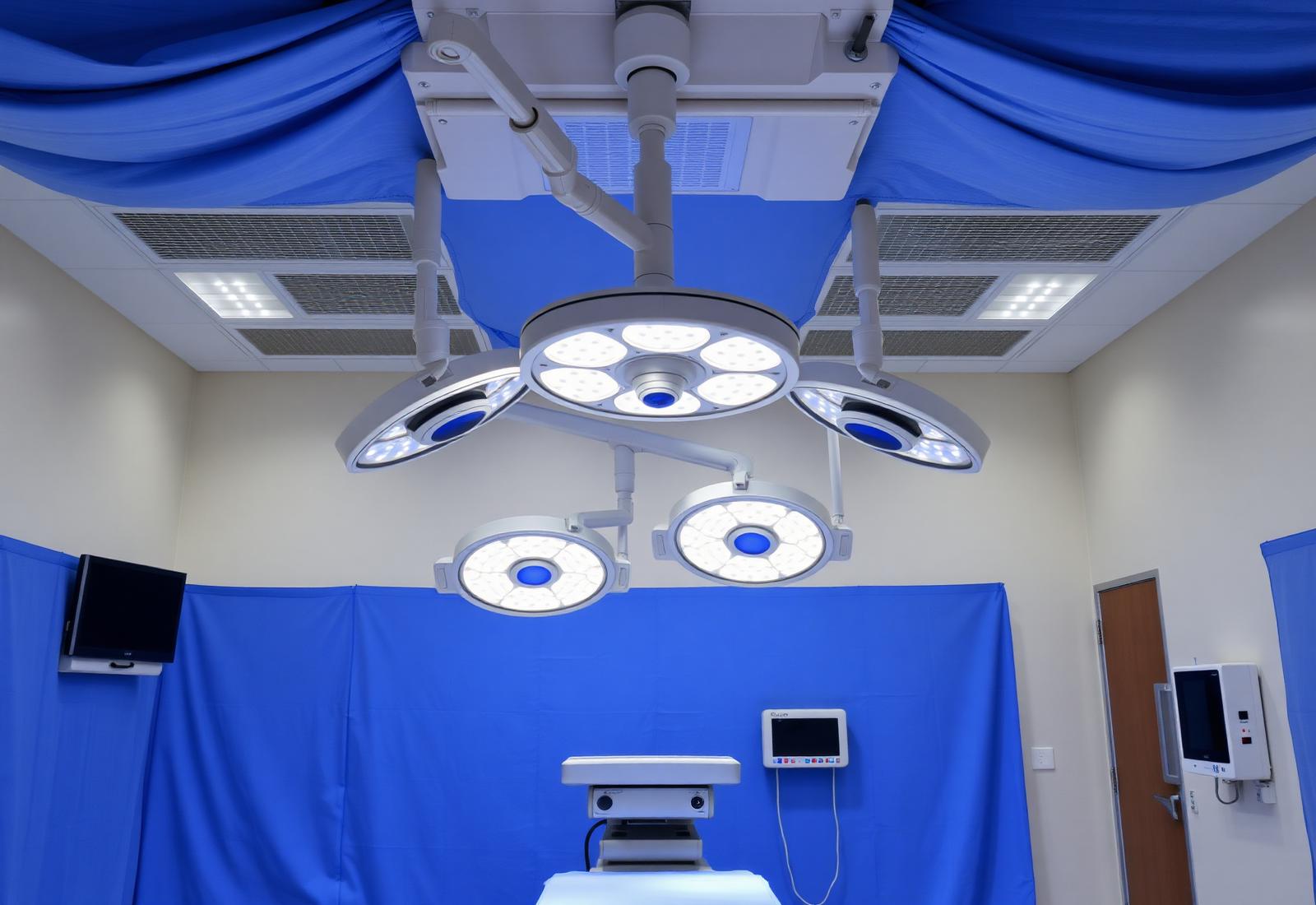 Operation theatre at Nirmal Hospitals, Surat